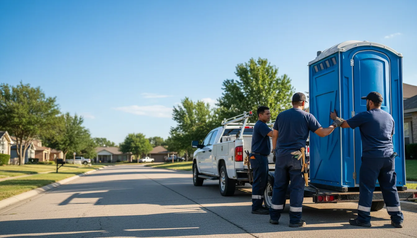 Portable Toilet Rental in Carlock, IL near me